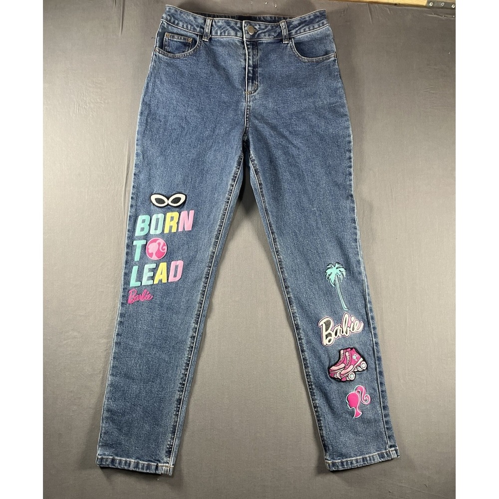 Barbie "Born to Lead" Women Girls Jeans – Size 18